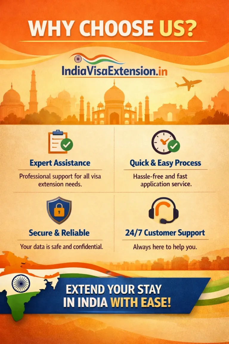 India Visa Extension | India Visa Conversion | Exit Permit | FRRO | FRRO Services